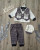  Комплект Bayba Life "Лисеня", сірий, хлопчик 9-12 місяців, фото