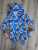 Людина комбінезон "Мопс", блакитний, хлопчик 0-3-6-9 місяців, фото