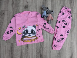 Пижама "Панда" розовый, девочка 2-3-4-5-6 лет