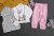 Костюм Otto "Зайчик", рожевий, дівчинка 6-9-12 місяців, фото 1
