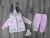  Костюм Minice "Зайчик", рожевий, дівчинка 6-12-18 місяців, фото