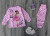 Піжама Supermini "Balet", рожевий, дівчинка 1-2-3 роки, фото