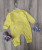  Чоловічок комбінезон Murat Baby "Limona" жовтий, унісекс 3-6-9-12 місяців, фото 1