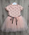  Сукня Bam Kids "Горошок", персиковий 2-3-4 роки, фото