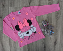 Реглан GMO Kids "Minnie mouse", розовый, девочка 7-8-9-10-11 лет