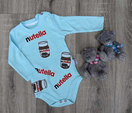 Боди Murat baby "Nutella", бирюзовый, унисекс 3-6-9-12-18 месяцев