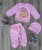  Комплект "Lion", рожевий, дівчинка 0-3 місяців, фото