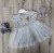  Сукня Baby Rose "Морозиво", сірий, дівчинка 6-9-12-18 місяців, фото