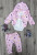 Комплект Anilco, "Star", рожевий, дівчинка 3-6 місяців, фото