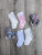 Шкарпетки JW "Бант_4", різні кольори мікс, дівчинка 0-6 місяців, фото