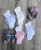  Шкарпетки JW "Рюші", різні кольори мікс, дівчинка 0-6 місяців, фото
