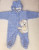 Человечек с ушками синий, мальчик, размер 68-74-80, фото