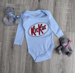 Боди Findik "Kit Kat", голубой, мальчик 3-6-9-12-18 месяцев