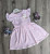 Сукня Findik "Бант", рожевий, дівчинка 2-3-4-5 років, фото