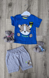 Костюм Citir "Tiger", синий, мальчик 6-9-12-18 месяцев