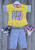 Костюм Citir "GRL PWR", жовтий, дівчинка 6-9-12-18 місяців, фото