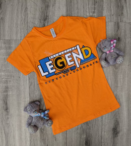 Футболка CMK Kids "Legend", оранжевый, мальчик 3-4-5-6-7 лет