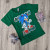 Футболка CMK Kids "Сонік", зелений, хлопчик 3-4-5-6-7 років, фото