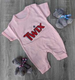 Песочник Findik "Twix", персиковый, девочка 0-3-6 месяцев