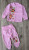 Комплект "Три кота", розовый, девочка 3-6-9-12 месяцев, фото