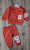  Костюм Babygo "Смужки", червоний, хлопчик 6-9-12-18 місяців, фото