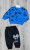  Костюм Kids Wear "Міккі", синій, хлопчик 6-9-12-18 місяців, фото