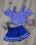 Купальник No Brand "Фламінго", синій, дівчинка 5-7 років, фото
