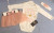 Боди+юбка Faberco персиковый, девочка, размер 62-68-74, фото
