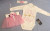 Боди+юбка Faberco розовый, девочка, размер 62-68-74, фото