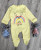 Людина Findik "Зайчик", жовтий, дівчинка 3-6-9 місяців, фото