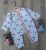 Людина Murat Baby "Зайчик", бірюзовий, дівчинка 3-6-9-12 місяців, фото
