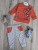 Комплект Findik "Міньйон", помаранчевий, хлопчик 3-6-9-12 місяців, фото