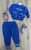  Костюм Minico "Букви", блакитний, хлопчик 9-12-18-24 місяців, фото