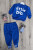  Костюм Minico "Little bro", синій, хлопчик 9-12-18-24 місяців, фото