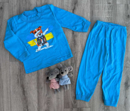 Пижама "Патрон",мальчик, голубой 1-3-5-7-9 лет