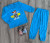  Піжама "Патрон", хлопчик, блакитний 1-3-5-7-9 років, фото