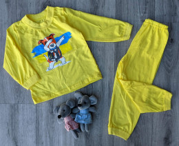 Пижама "Патрон", жёлтый, голубой 1-3-5-7-9 лет