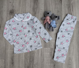 Пижама Supermini "Звёзды", розовый, девочка 1-2-3 года