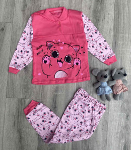 Пижама "Кошечка" розовый, девочка 2-3-4-5-6 лет