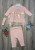 Комплект Findik "Girl" персиковый, девочка 3-6 месяцев, фото