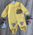 Чоловічок Kid's wear "Hony" жовтий, хлопчик 0-3-6 місяців, фото