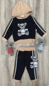 Костюм Murat Baby "Bear" черный, мальчик 9-12-18-24 месяцев