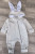 Человечек Murat Baby "Rabbit" серый, девочка 3-6-9-12 месяцев, фото