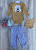 Комплект Murat Baby "Micky", коричневий, хлопчик 3-6-9-12 місяців, фото