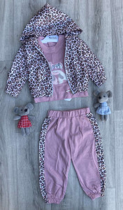 Костюм Murat Baby "Леопард" рожевий, дівчинка 2-3-4-5 років