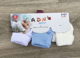 Шкарпетки ADN "Однотонні" різні кольори, хлопчик 0-3 місяців