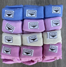Шкарпетки Lycra "Кольорові" різні кольори, хлопчик+дівчинка 0-12 місяців