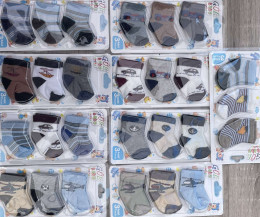 Шкарпетки Pierre Esposito"Кольорові" різні кольори, хлопчик 0-6  місяців