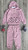 Костюм Murat Baby "Louis Vuitton"  розовый, девочка 2-3-4-5 лет, фото