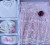 Комплект Baby Biss "Квіточки" білий з рожевим, дівчинка 0-6 місяців, фото